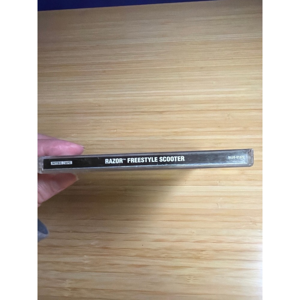 PS1 Razor Freestyle Scooter CIB Water Damage Untested PlayStation Game - Picture 3 of 8